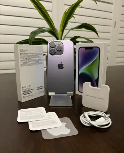FLAWLESS iPhone 14 Pro Max 128GB & Unlocked!, View more