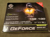 Carte video pour ordie GE Force 9800 GT