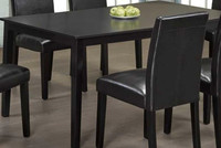 Wood Dining Table Espresso refined living 