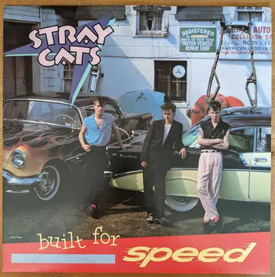 Stray Cats - Built For Speed, Vintage Vinyl Record, View more