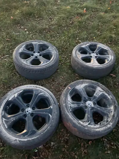 4 18in Honda rims All tires bad $450