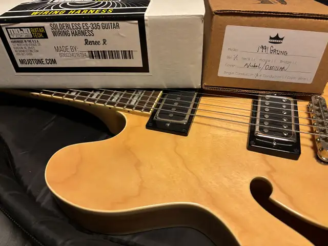 Indie 335 Gibson-Style Guitar (With $1400 in upgraded specs!) in Guitars in City of Montréal - Image 4