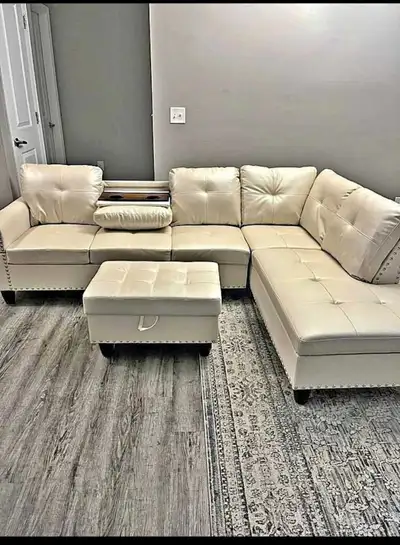 Home Essentials Sectional Sofa - Free Delivery , View more