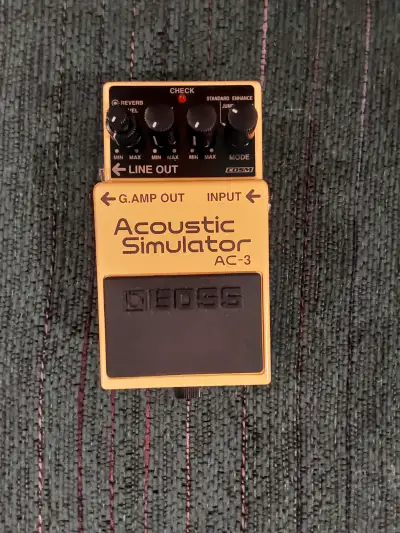 Boss AC-3 Acoustic Simulator Pedal, View more