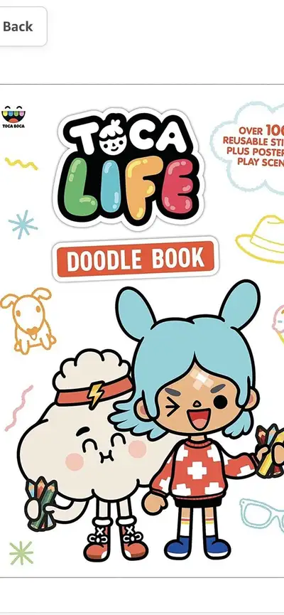 Toca Life Doodle Book (Toca Boca), used