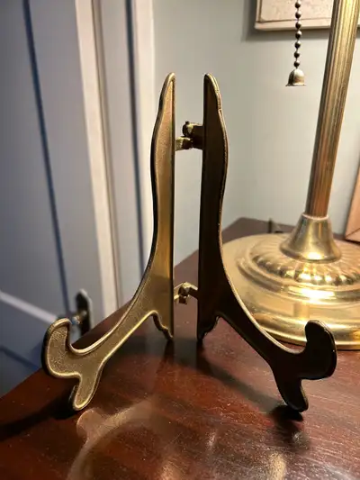 7" Easel Plate ART Stand Holder Display Stand METAL icon photo, View more