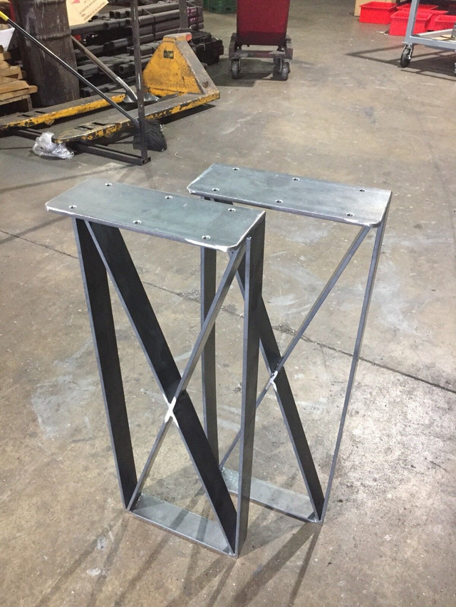 Heavyduty steel table legs ! in Other in Mississauga / Peel Region - Image 3