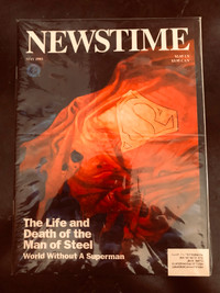 Newstime May 1993 DC: The Life and Death of the Man of Steel