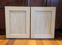 Solid Oak cabinet doors