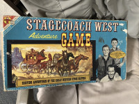 Stagecoach West Adventure Game 1961 Transogram