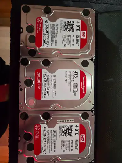 WD Red 4TB Drives, View more