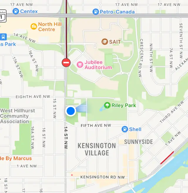 Parking Space near SAIT, Kensington, Riley Park