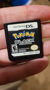 Ds game. Pokemon black
