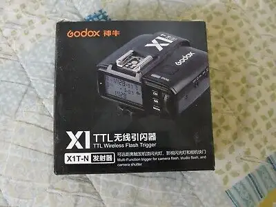 Godox X1T-N Wireless 2.4G E-TTL Flash Single Transmitter, View more