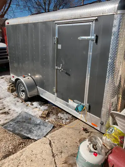 Used cargo trailer by Continental Cargo. Excellent shape. Used only for storage.