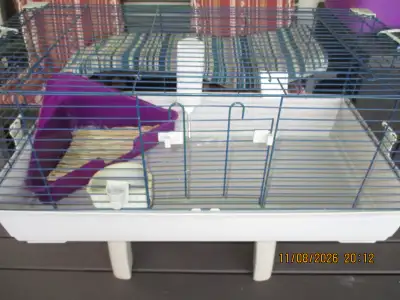 Large clean animal crate/cage, View more