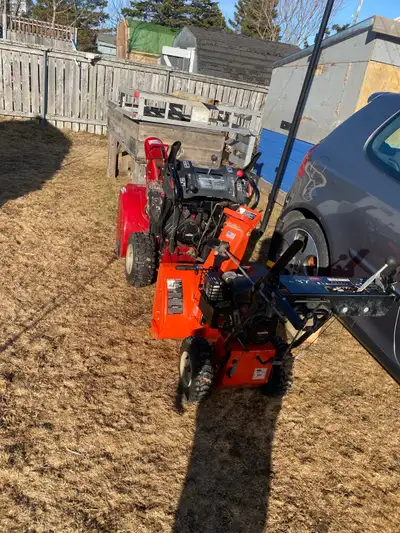 150 for each there a package deal for a small engine repair guy or lady Both run could be serviced f...