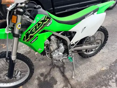 2021 kawasaki klx 300r high-performance, lightweight off-road trail bike powered by a 292cc liquid-c...
