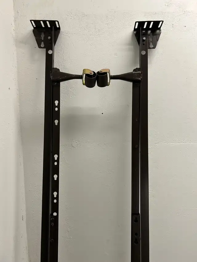 Twin/full/queen Size Metal Heavy Platform Bed Frame 4 Wheels in Beds & Mattresses in City of Toronto - Image 11