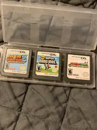 3 Mario DS Games Lot for Nintendo DS
