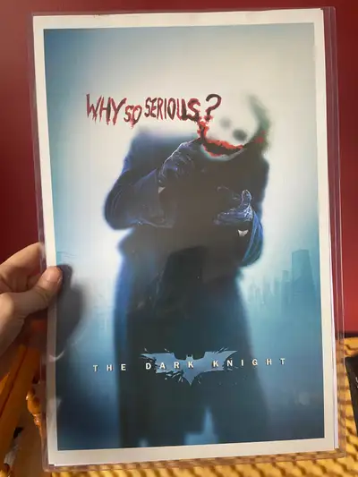 The Dark Knight Movie Poster - Joker - Why So Serious?, View more