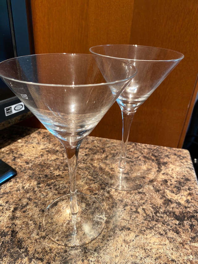  Martini , liqueur , champagne glasses - all new  in Kitchen & Dining Wares in Barrie