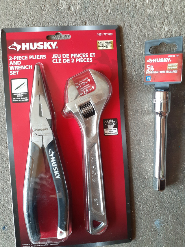 2-piece Pliers&Wrench set,extension Bar in Hand Tools in City of Toronto - Image 2