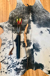 35lbs Recurve bow with target and accessories