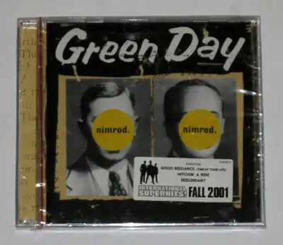 GREEN DAY NIMROD CD FROM 1997, NEW & FACTORY SEALED, PUNK ROCK, View more