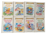 Lot of 8 vintage "Disney Rhyming Reader" books