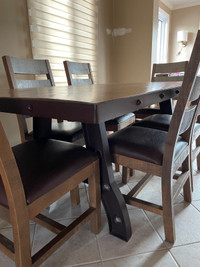 Dinning Table with 6 chairs and buffet
