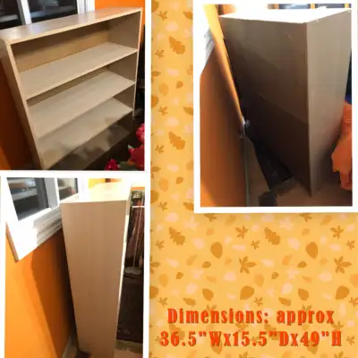 Book shelves -TWO identical shelves  available, View more