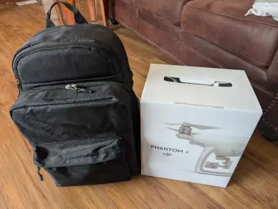 3 batteries, 2 controllers, extra propellers, hard case travel backpack and all the necessary wiring...