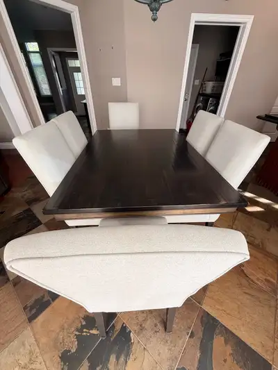 Joshua creek solid wood Dining Room Table and Chairs, View more
