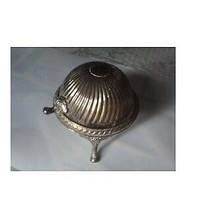 Vintage Silver Plated Dome Butter Dish