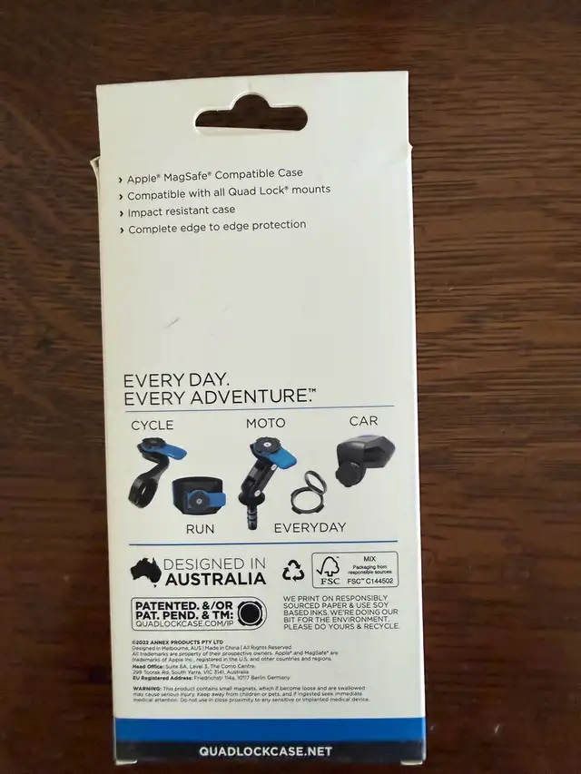 Quad Lock iPhone cases (3 brand new) in Cell Phone Accessories in Stratford - Image 5