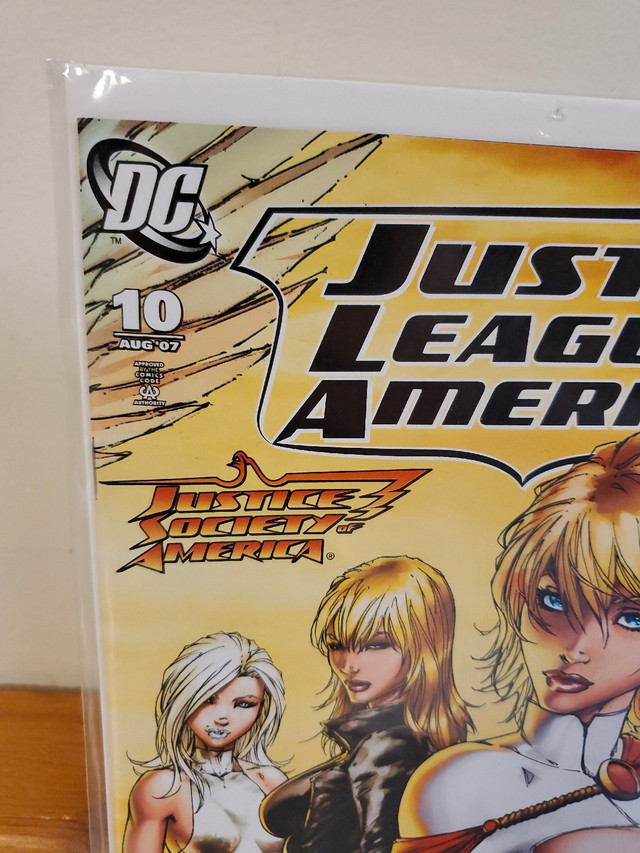 Justice League America JLA #10 August 2007 DC Comics signed Pete in Comics & Graphic Novels in St. Catharines - Image 3