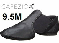 WOMEN'S CAPEZIO JAZZ SLIP- ON - 9.5 M & 4 1/2W - BLACK