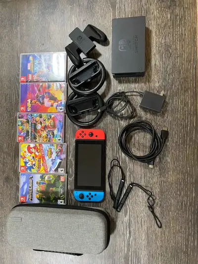 Nintendo switch for sale (ALMOST NEW)), View more