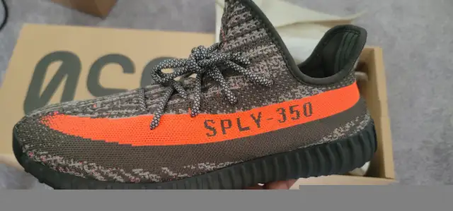 Yeezy 350 V2 Beluga Carbon New sz 12.5 11.5 CONFIRMED ADIDAS in Men's Shoes in Markham / York Region - Image 4