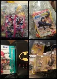 Gashapons Candy toys Japanese Anime figure,  X-Men, Spiderman...