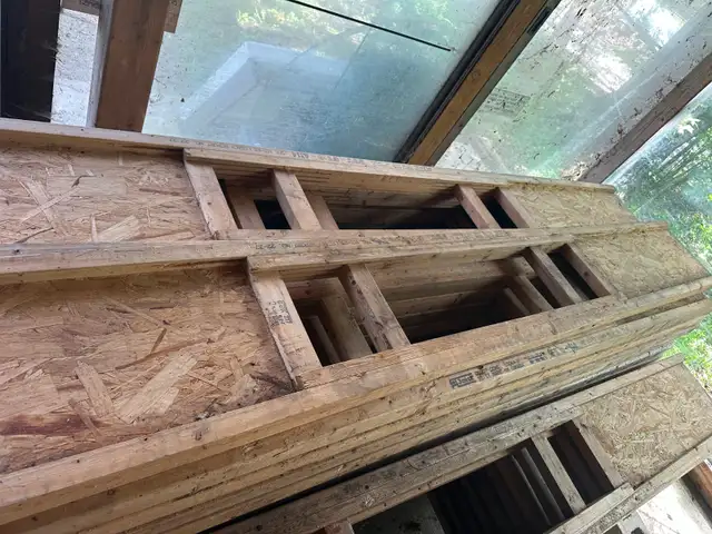 TJI Floor Joists with Pre-Cut Openings for HVAC / Plumbing