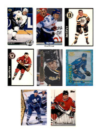 1992-95 UPPERDECK, TOPPS, PARKHURST Random Hockey Cards