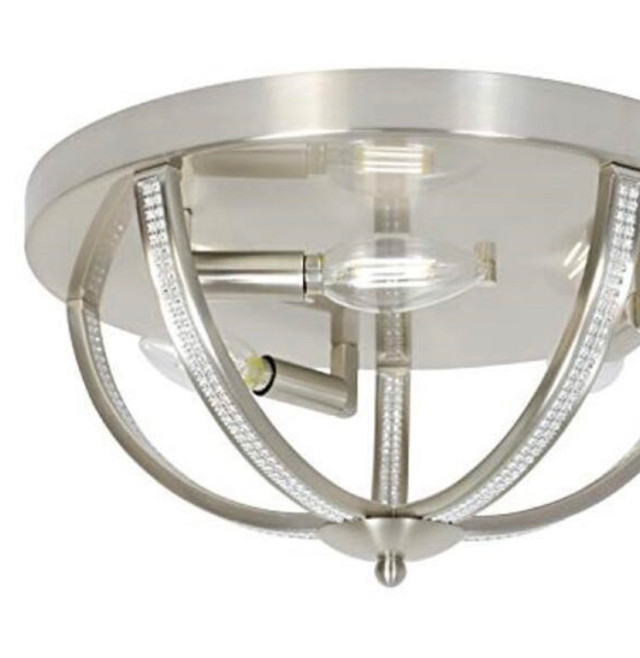 TULUCE Modern Sputnik Chandelier 3 Light Semi Flus in Indoor Lighting & Fans in City of Toronto