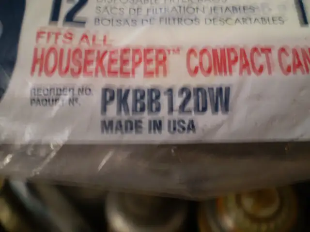 ORECK HOUSEKEEPER BAGS-HYPO ALLERGENIC- $1 EACH in Vacuums in Winnipeg - Image 3