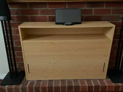 Pine captains bed and headboard, View more