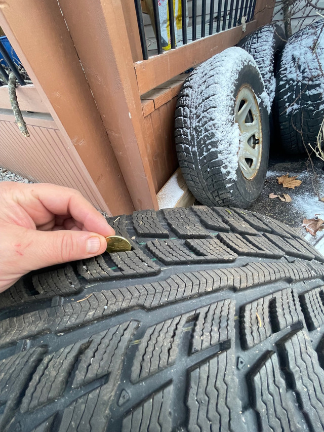 BFGoodrich Winter Tires on Rims 265 70R17 in Tires & Rims in Ottawa