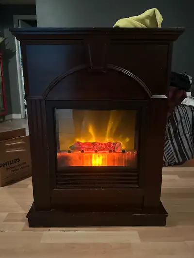 Electric Fireplace and Space Heater ., View more