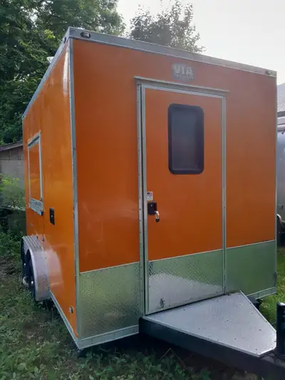 Concession trailer that has never been used/ blank canvas as there is no set-up inside. Comes with a...