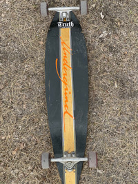 Longboard with Gel wheels